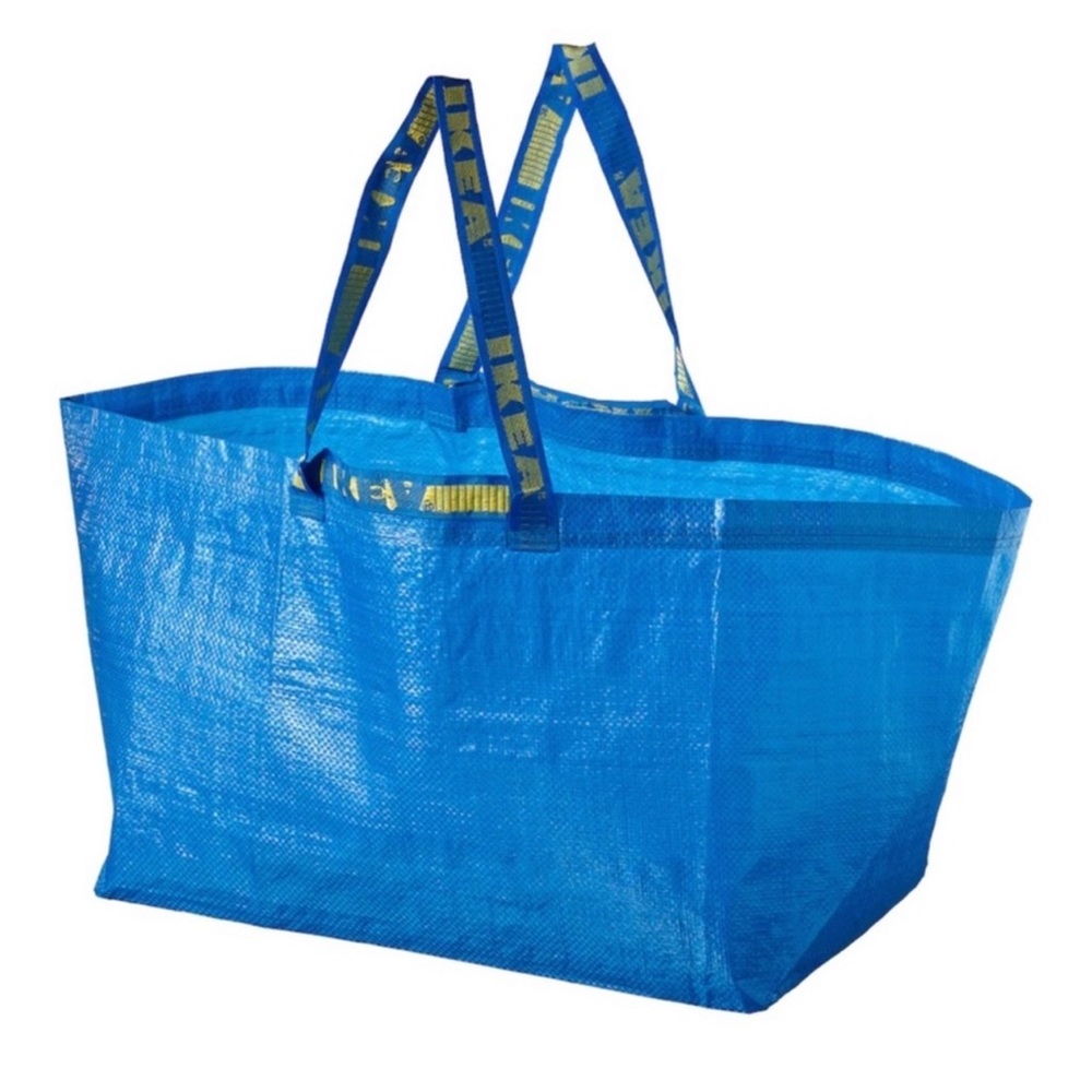 IKEA Large 19 Gallons FRAKTA Tote Bag